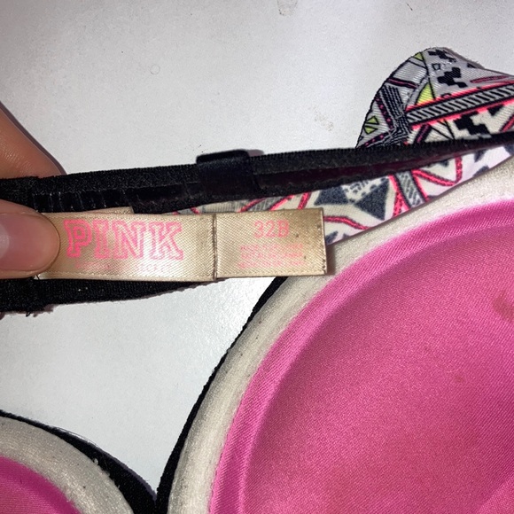 PINK multi coloured bathing suit top! - Picture 3 of 3